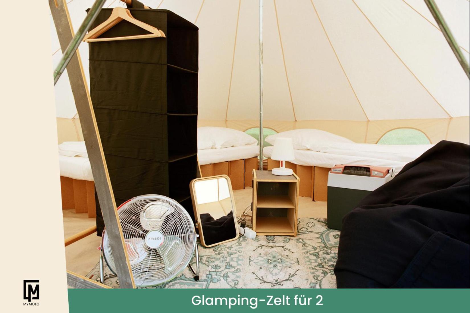 Glamping In Der Zeche Ewald Herten 黑尔滕 外观 照片