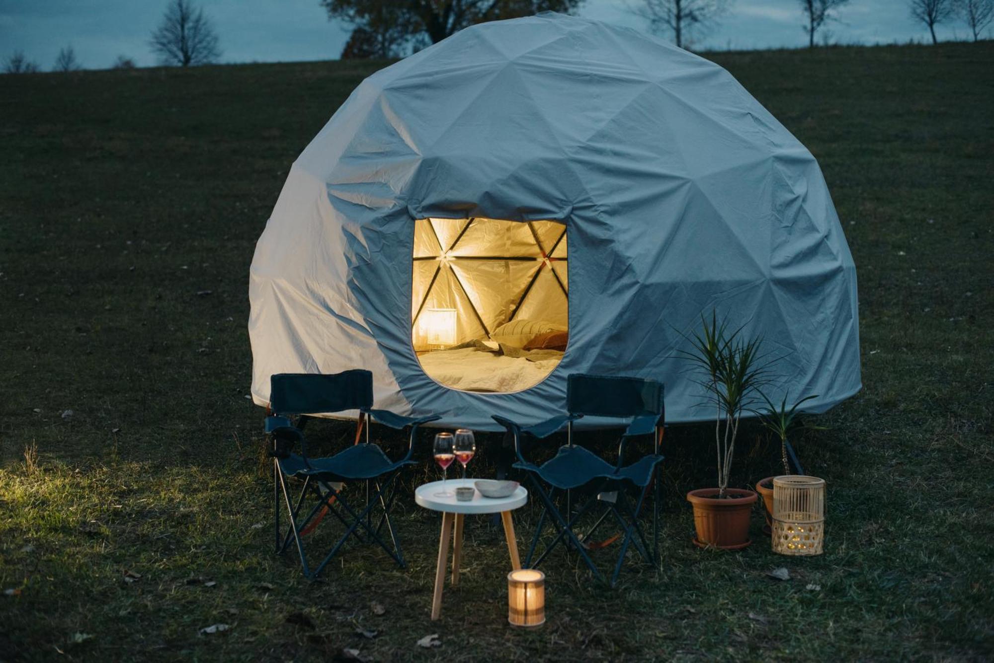 Glamping In Der Zeche Ewald Herten 黑尔滕 外观 照片