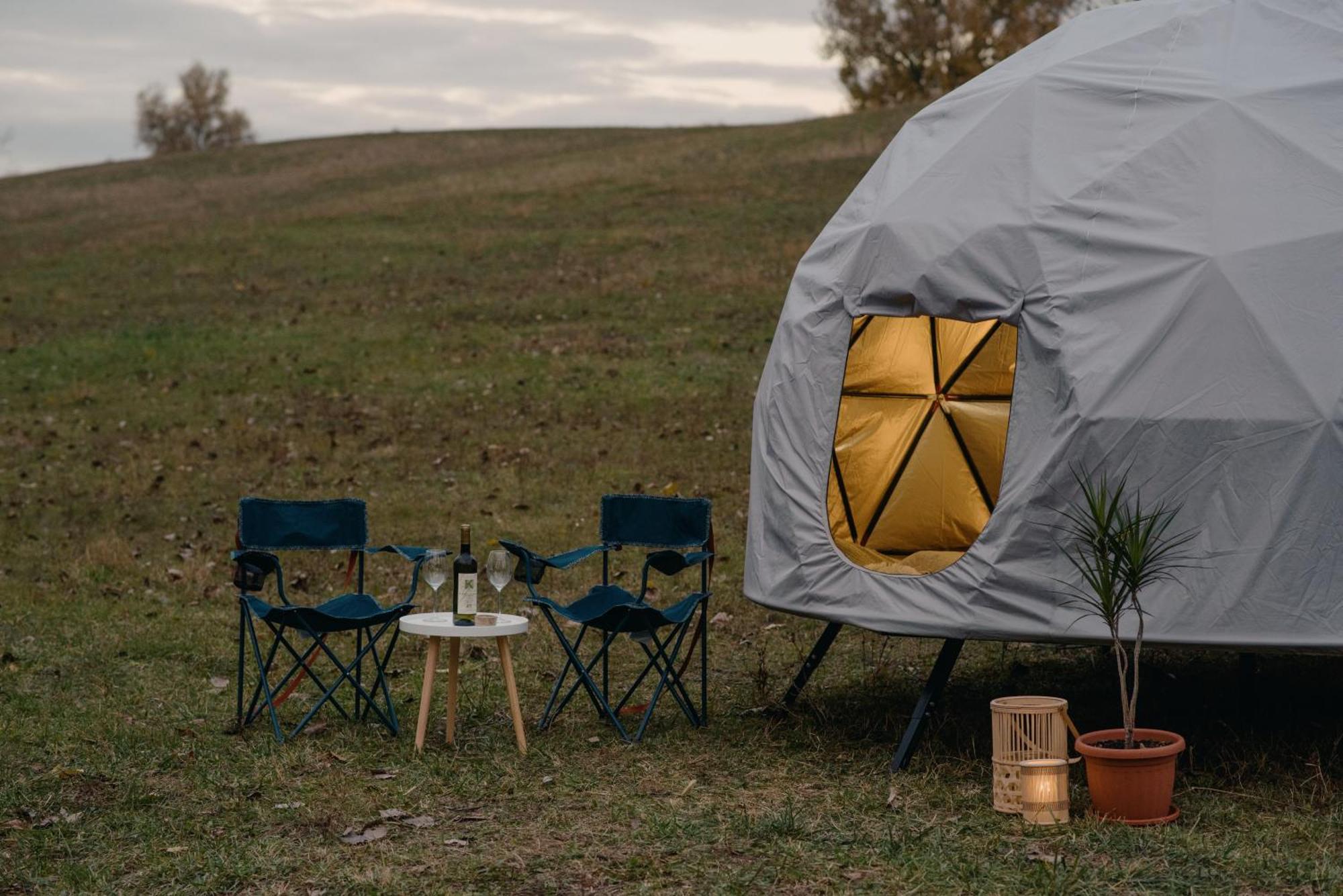 Glamping In Der Zeche Ewald Herten 黑尔滕 外观 照片