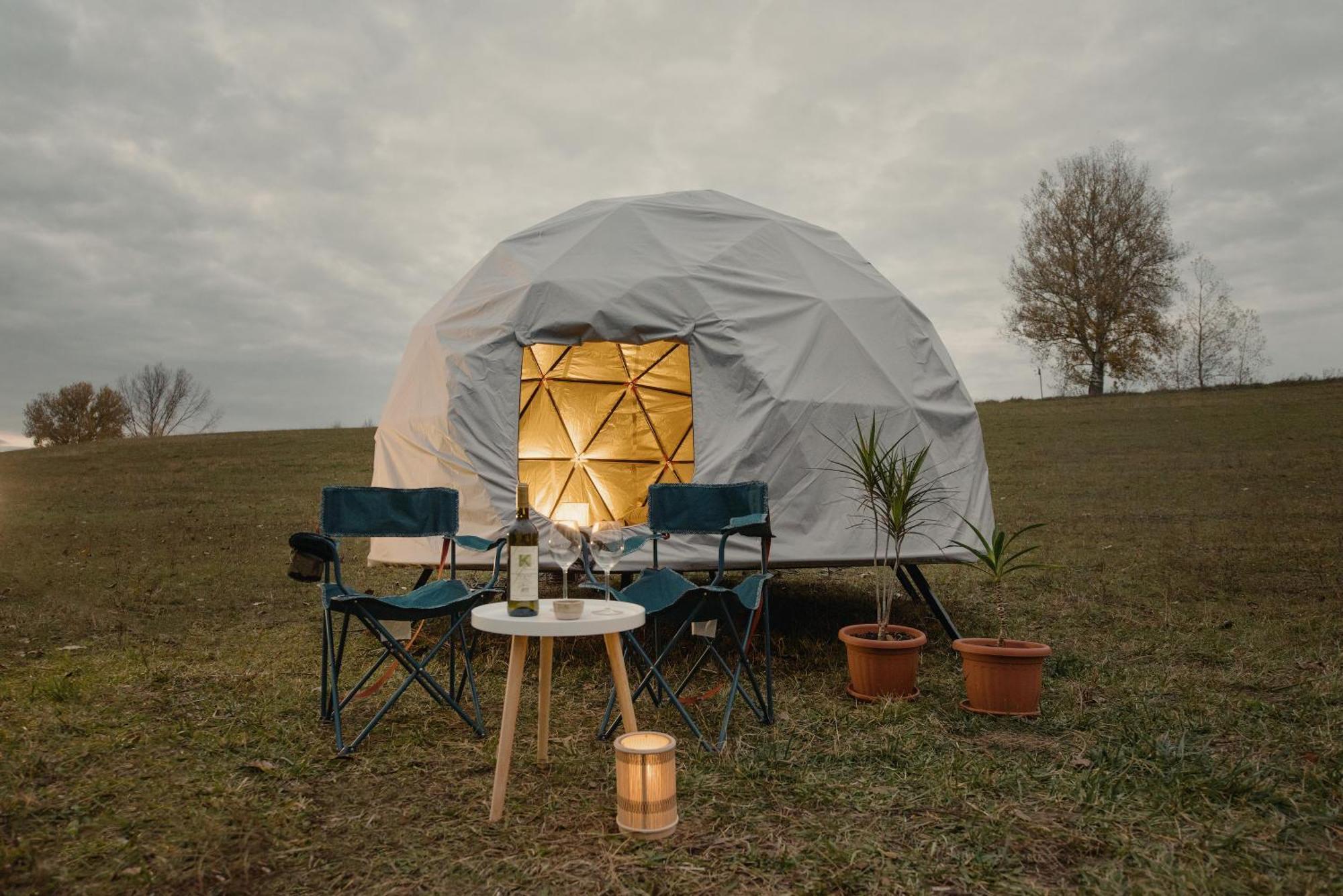 Glamping In Der Zeche Ewald Herten 黑尔滕 外观 照片