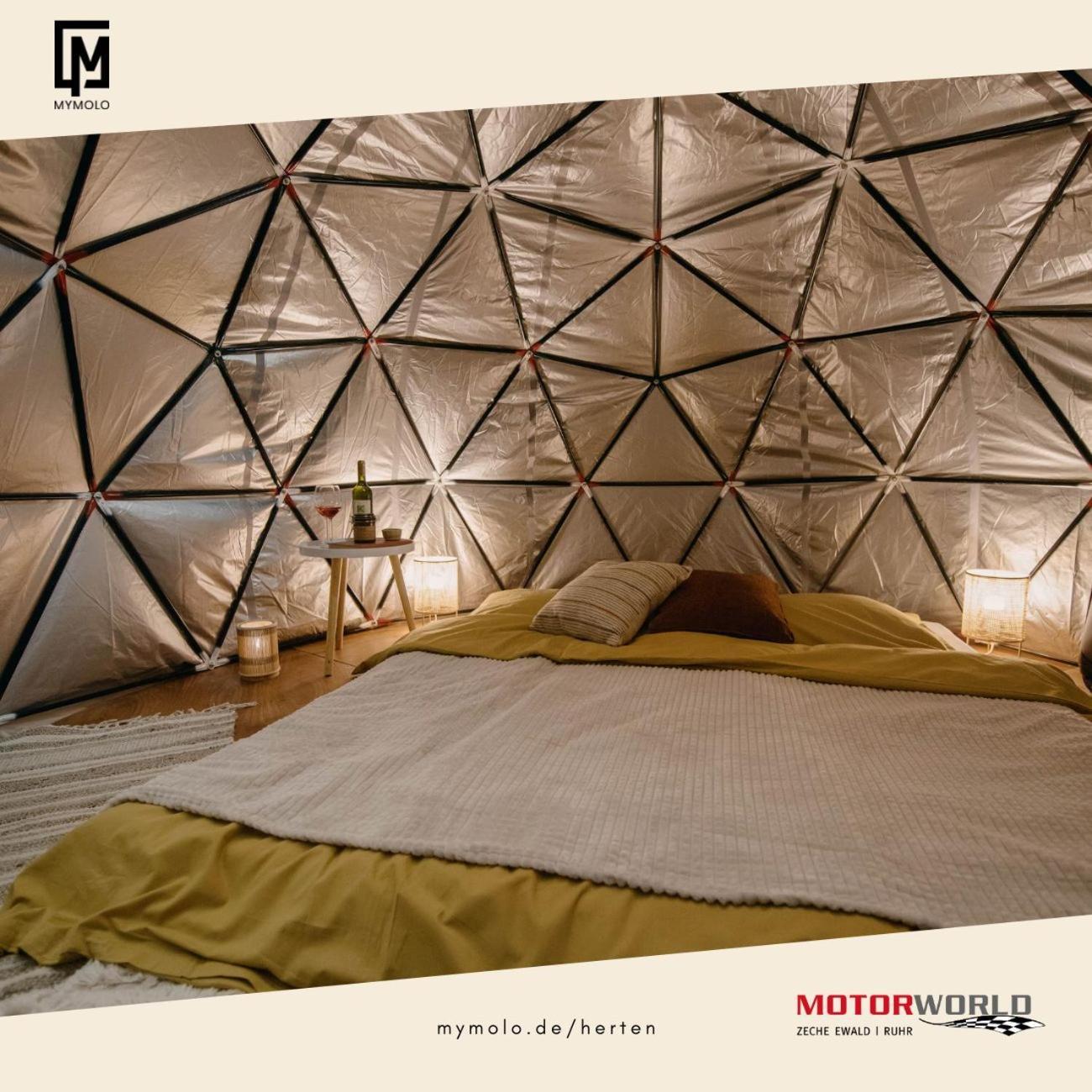 Glamping In Der Zeche Ewald Herten 黑尔滕 外观 照片
